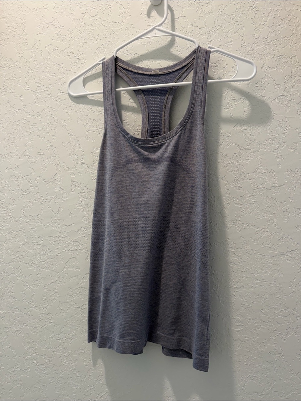 Lululemon swiftly tech- Women's Blue/Gray Racerback Tank Top